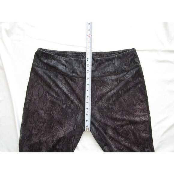 Women Vogo Athletica Snake Polyester/Spandex Stretch Legging Pant Sz XL (WP110) - Picture 8 of 10